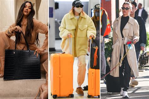 celebrities with luggage